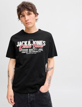 Camiseta Jack&Jones Logo negra