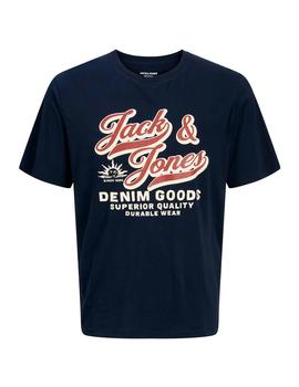 Camiseta Jack&Jones Logo marina