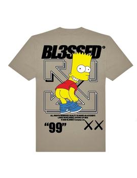 Camiseta Bl3ssed Bart tostada