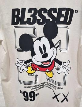 Camiseta Bl3ssed Micky beige