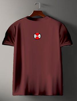 Camiseta La Sal Chico Monkey burdeos