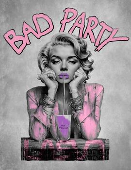 Camiseta La Sal Chica Bad Party rosa
