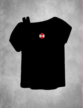 Camiseta La Sal Chica Be Water negra