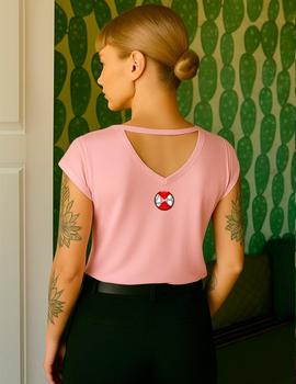 Camiseta La Sal Chica Llama rosa