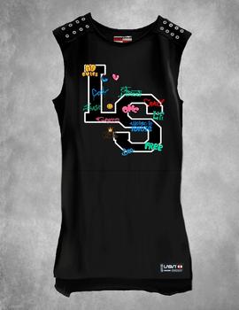 Vestido La Sal  LS negro