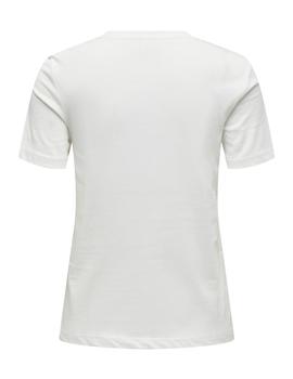Camiseta Only Tanya Unique blanca