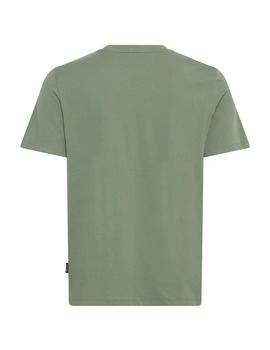 Camiseta Blend Letras verde