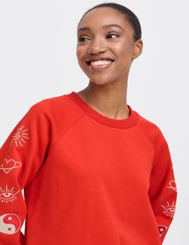 Sudadera Ichi roja