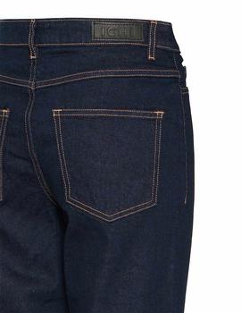 Pantalon Ichi Raven oscuro