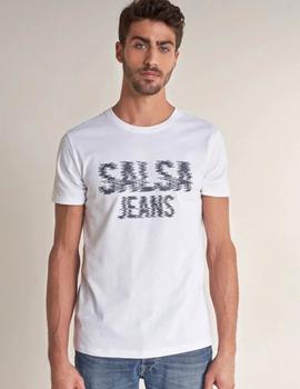 Camiseta Salsa Jeans logo blanca