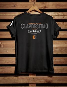 Camiseta La Sal Chico Circle negra