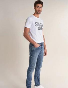 Camiseta Salsa Jeans logo blanca