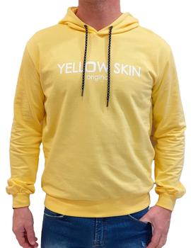 Sudadera Yellow Skin Logo amarilla