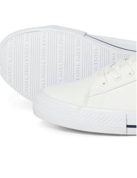 Zapas Jack&Jones Ryder Canvas blanca