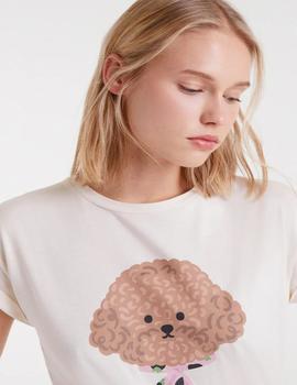 Camiseta Compañia Dog beige