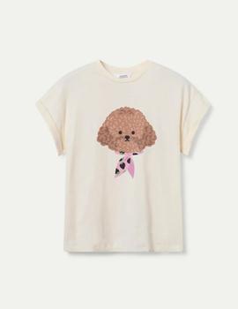 Camiseta Compañia Dog beige