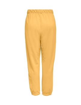 Pantalon Only Daimi deportivo amarillo