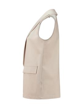 Chaleco Zabaione beige