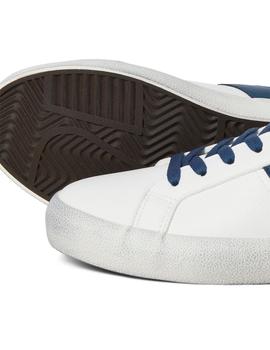 Zapas Jack&Jones Axel PU blanco/marino