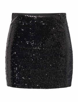 Falda Only Simone negra