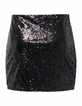 Falda Only Simone negra