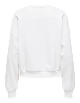 Sudadera Only Tammie blanca