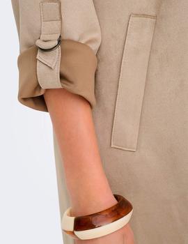 Chaqueta Only Joline beige