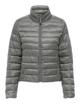 Cazadora Only Tahia gris Sin Capucha