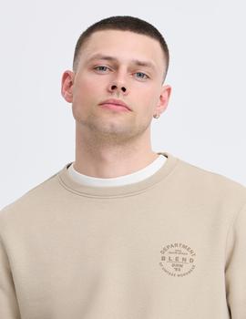 Sudadera Blend Logo tostada