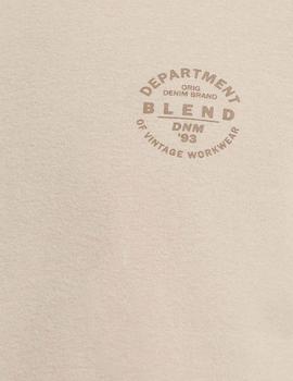 Sudadera Blend Logo tostada
