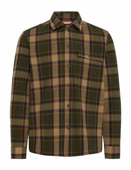 Sobrecamisa Blend Cuadros verde