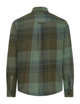 Camisa Blend Cuadros verde