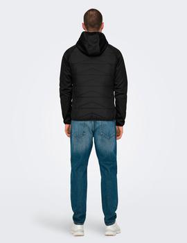 Cazadora Only&Sons Slan negra