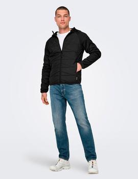 Cazadora Only&Sons Slan negra