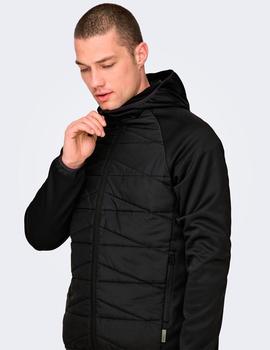 Cazadora Only&Sons Slan negra