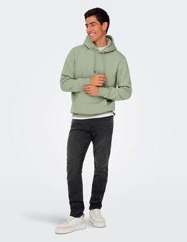 Sudadera Only&Sons Ceres verde