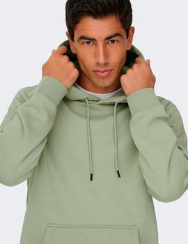 Sudadera Only&Sons Ceres verde