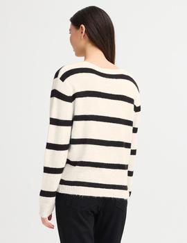 Jersey Ichi Rayas beige