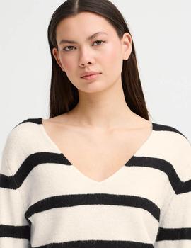 Jersey Ichi Rayas beige