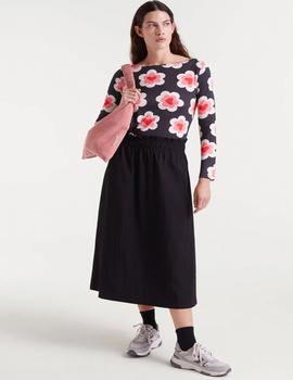 Falda Compañia negra