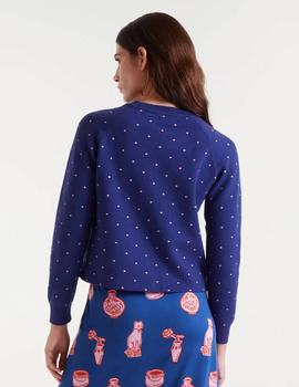 Jersey Compañia Topos azul