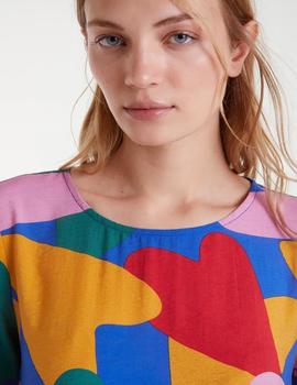 Vestido Compañia Corazones colores
