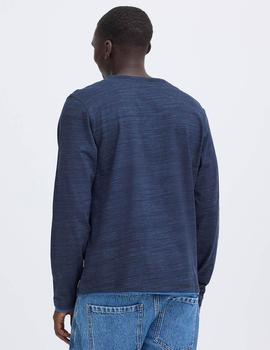 Camiseta Blend Botones marina