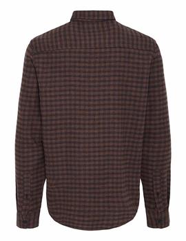 Camisa Blend Cuadros marron
