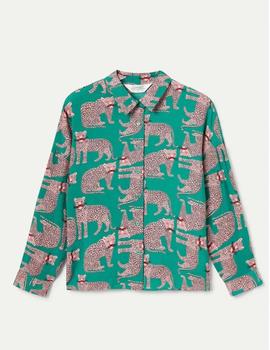 Camisa Compañia Gatos verde