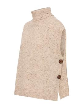 Jersey Ichi Cuello Mezclilla tostado