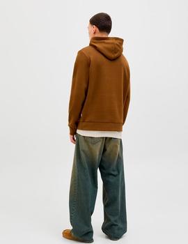 Sudadera Jack&Jones Logo camel