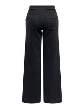 Pantalon Only Madison Botones negro