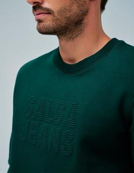 Sudadera Salsa Chico Logo verde