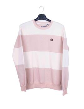 Sudadera Yellow Rayas beige